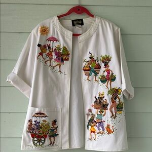 Bob Mackie Wearable Art Top